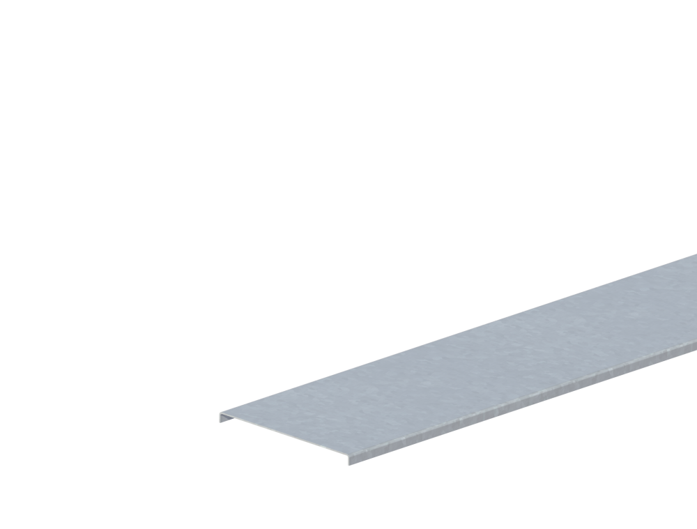 Крышка лотка монтажного прямого ЛК.150.10.2000.0,55.4