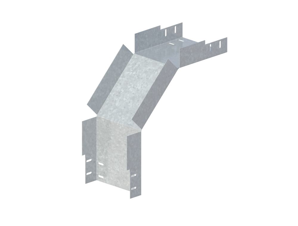 Лоток монтажный угловой 90 вниз ЛУ90Н.200.80.454.0,7.4