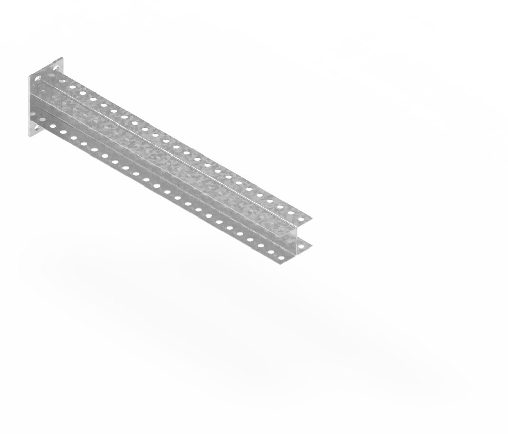 Консоль П-образная усиленная БКПУ.60.80.600.2.1