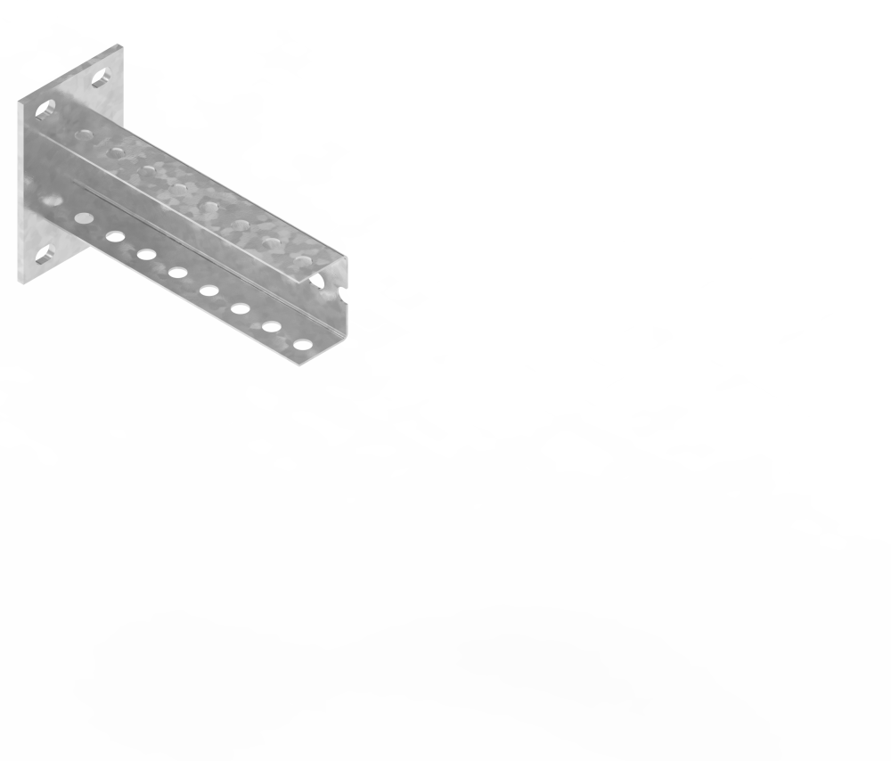 Консоль П-образная средняя БКПС.60.40.200.3.1