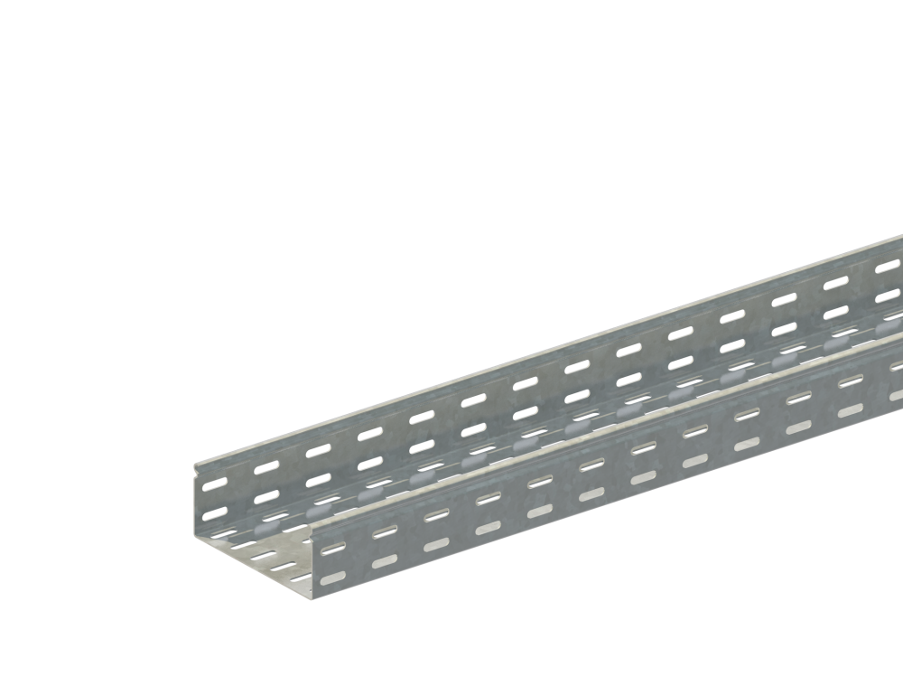 Лоток монтажный прямой перфорированный замковый ЛППЗ.150.50.3000.1.6