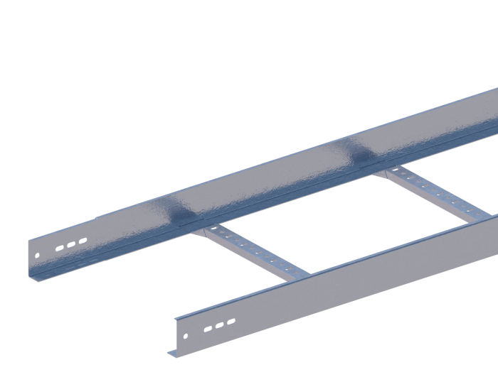 Лоток прямой НЛ40-П1,87ц УТ1,5 (h=70 мм, s=1,0 мм)