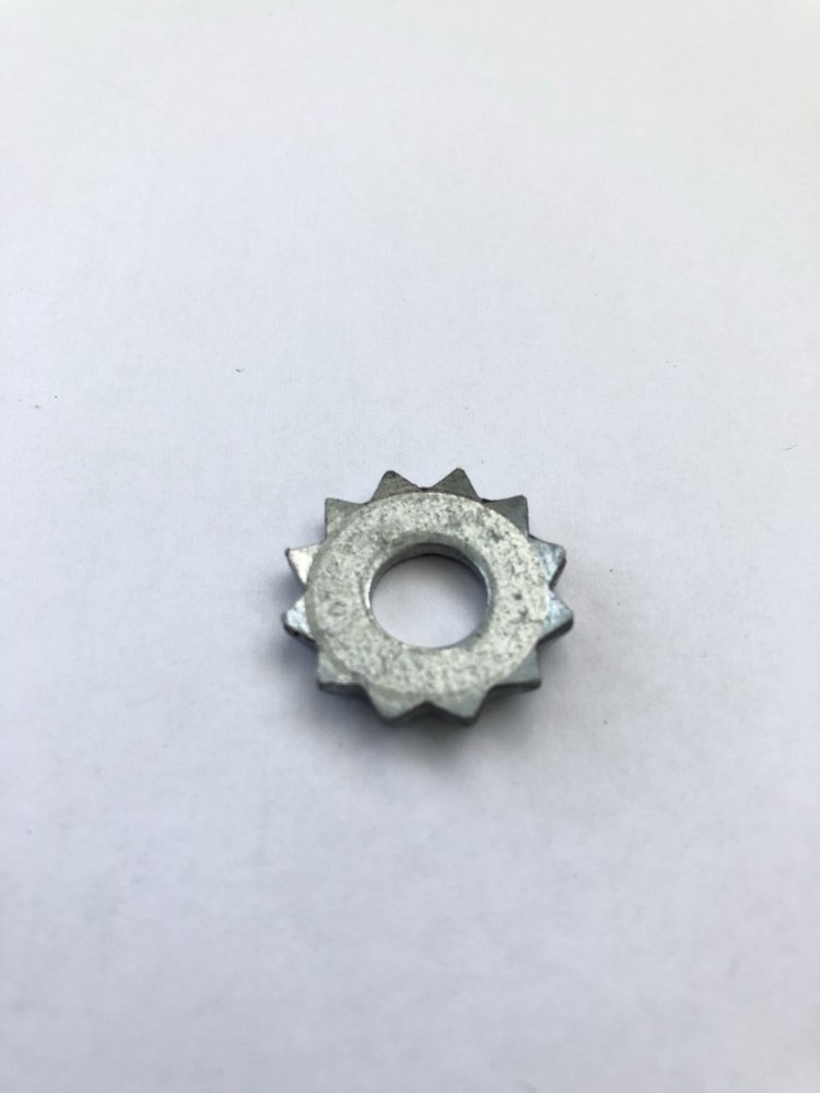 Звездочка  10х29х2,5-4 с цинковым покрытием