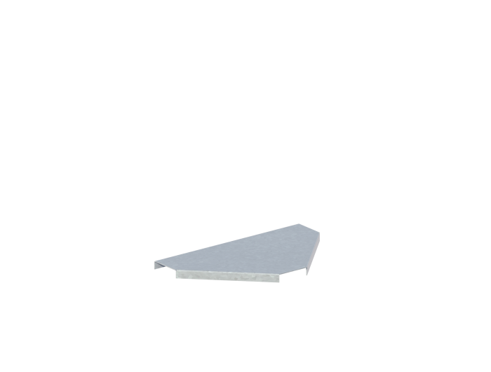 Крышка лотка монтажного углового тройникового горизонтального ЛРТГ.50.15.303.1,2.6