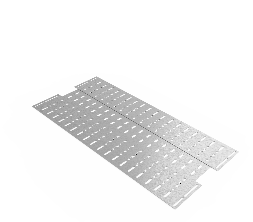 Дно кабельроста углового с R=100 мм шарнирный  РД1Ш.1000.0.100.3.1