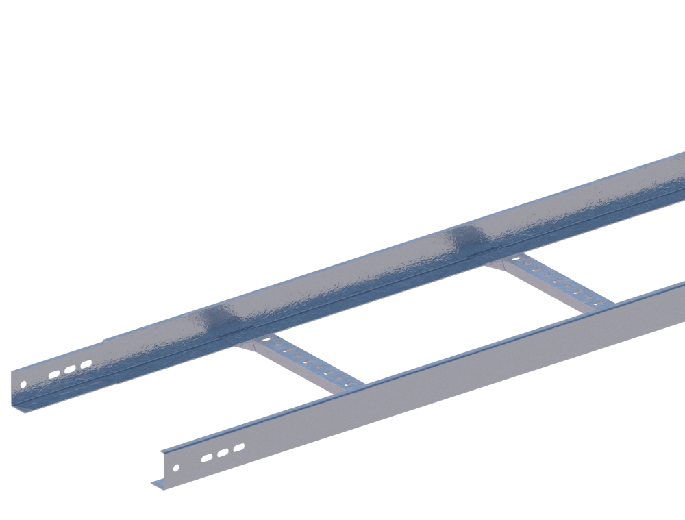 Лоток прямой НЛ30-П1,87ц УТ1,5 (h=50 мм, s=1,0 мм)
