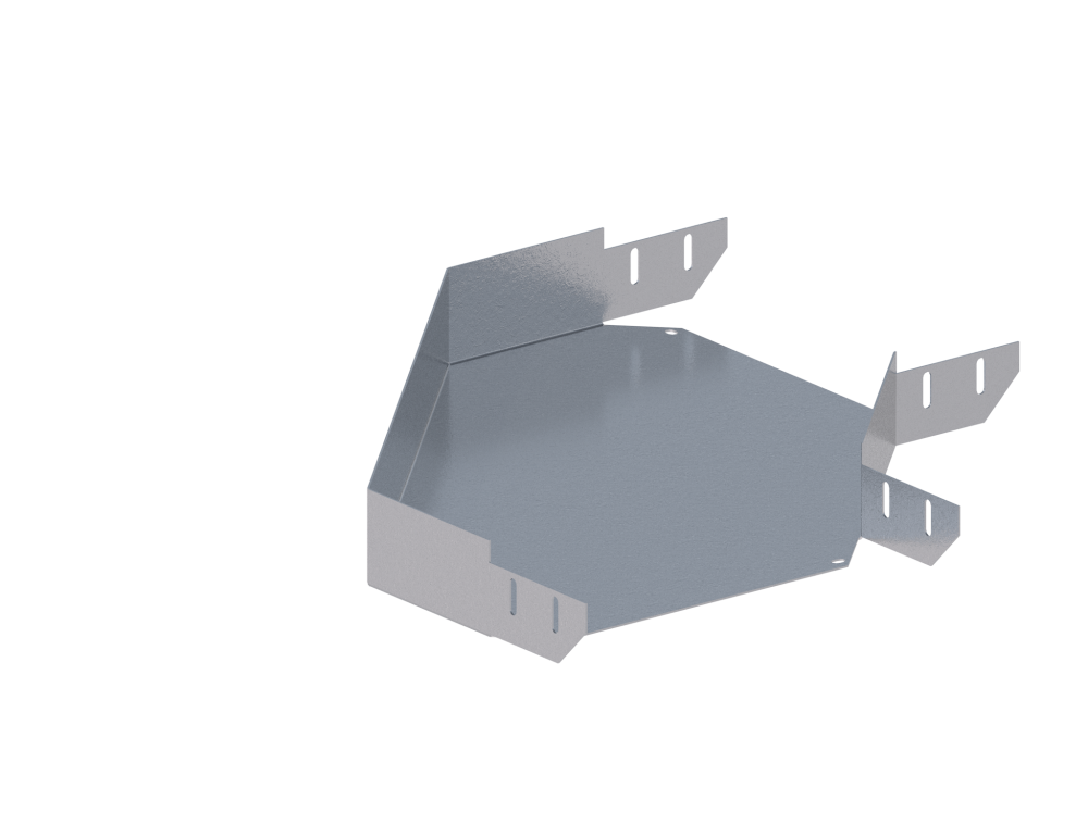 Лоток монтажный угловой 90 горизонтальный ЛУ90Г.300.150.528.1,2.1