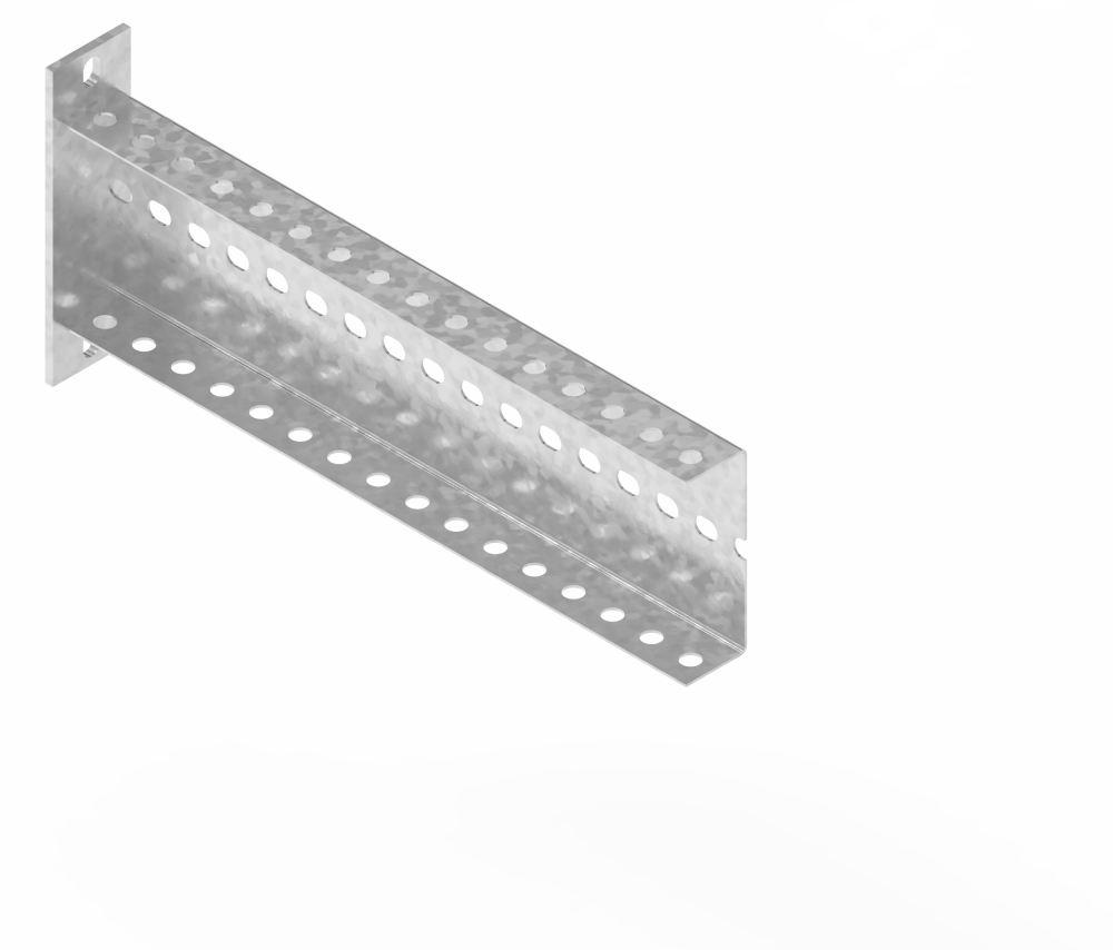 Консоль П-образная облегченная БКПО.115.40.400.1,5.1