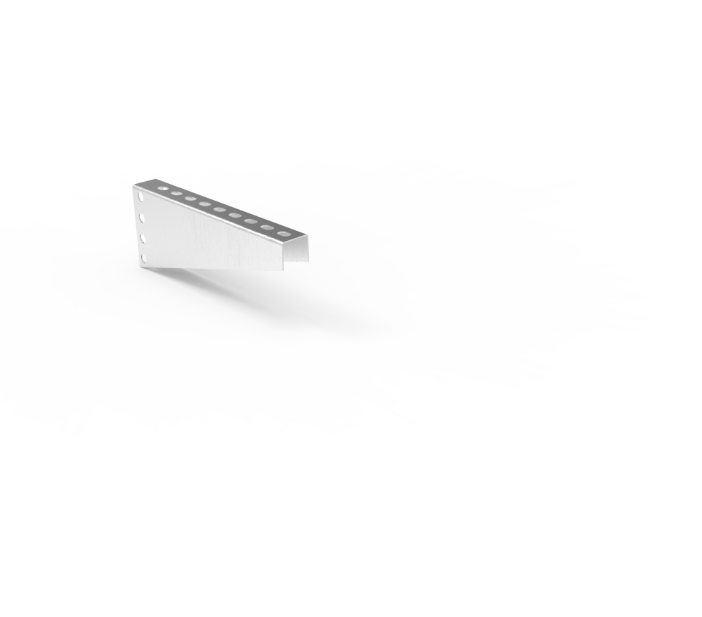 Консоль гнутая БКГУ.34.100.200.1,5.2