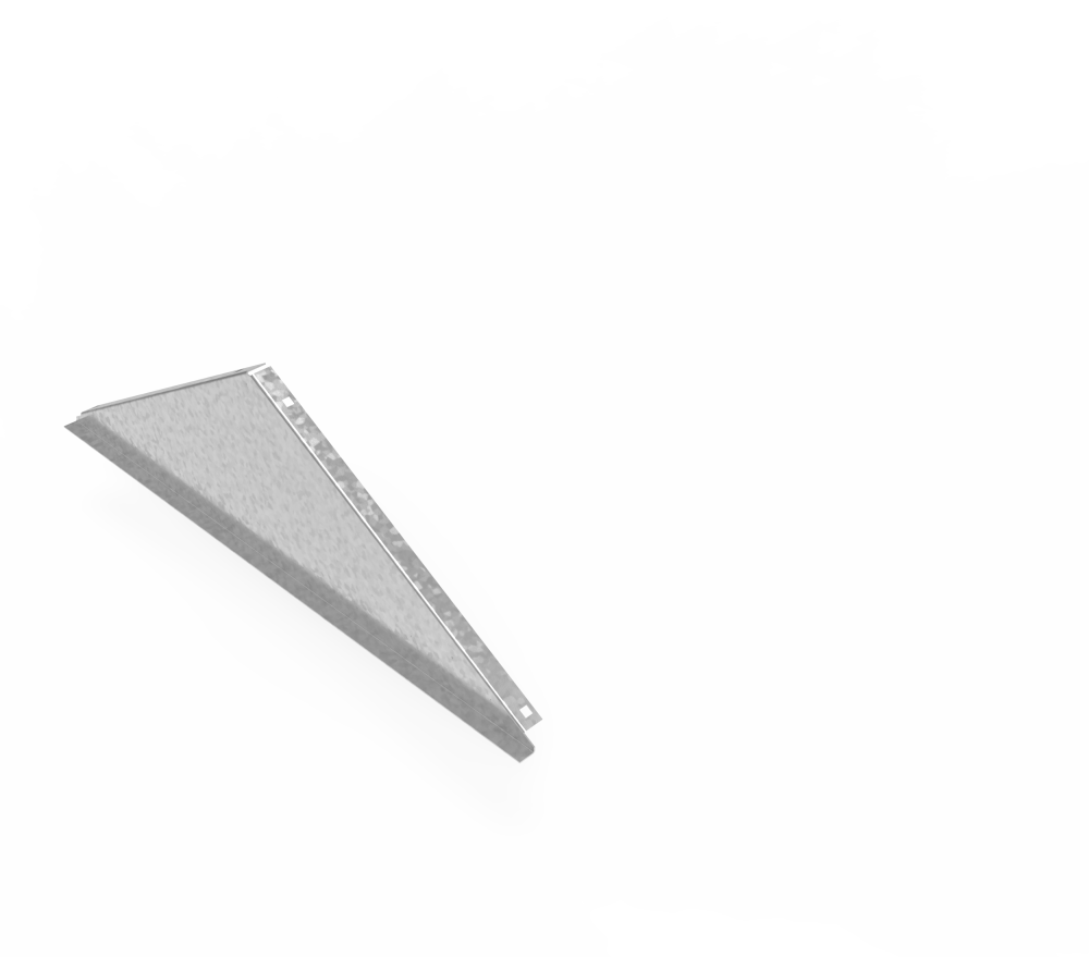 Заглушка крышки снеговая РАЗС.800.100.100.2,5.1