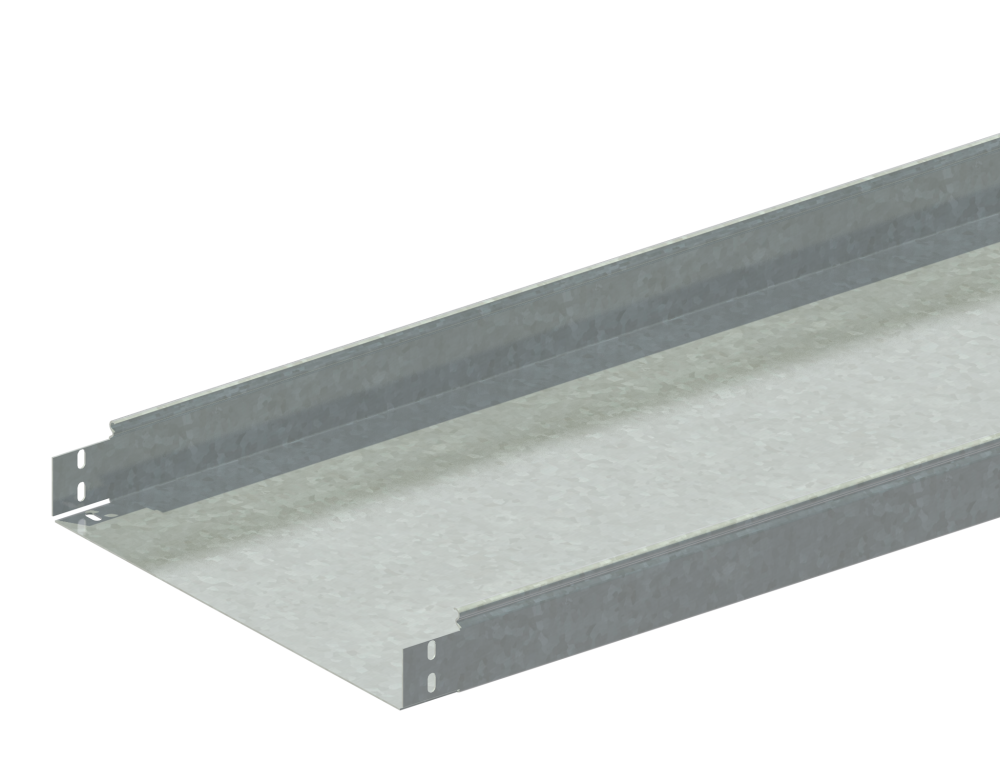 Лоток монтажный прямой неперфорированный монтаж без соединителей ЛПНМ.400.50.3000.1.6