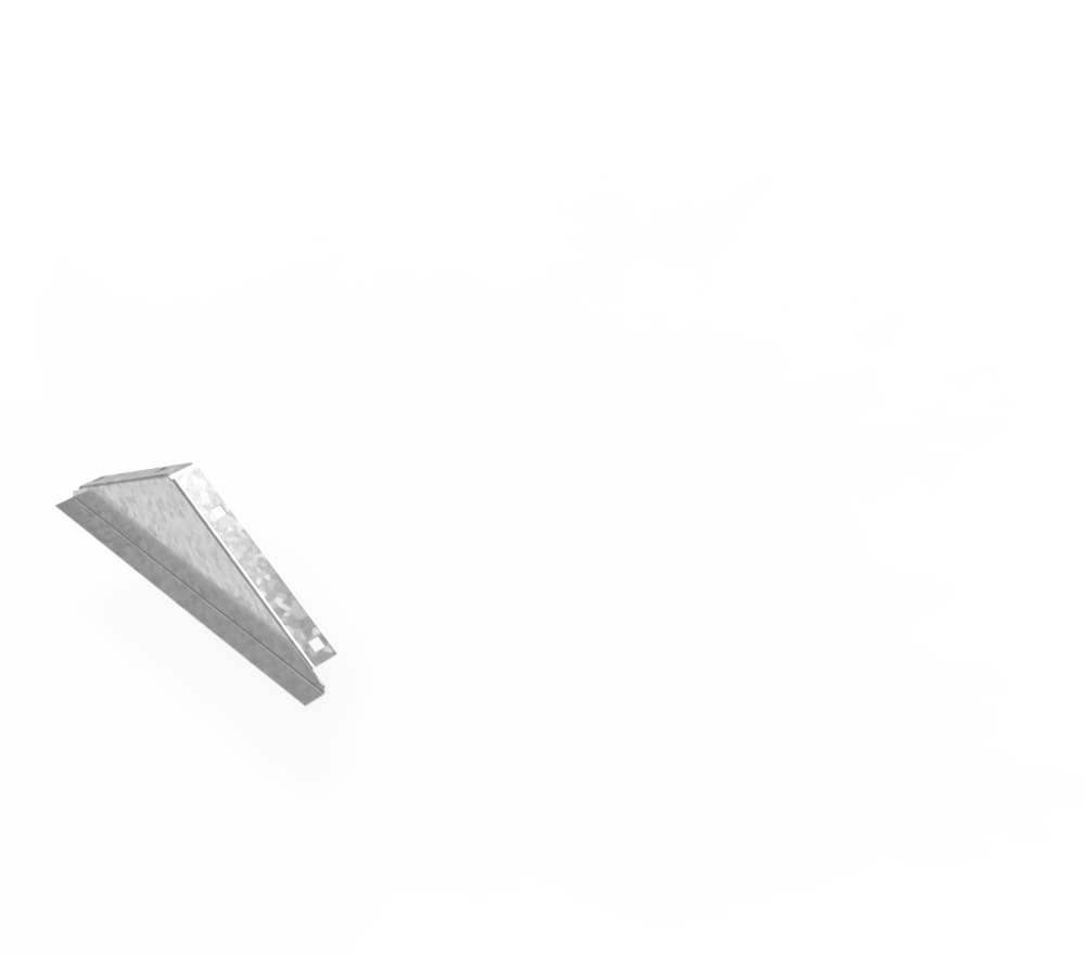 Заглушка крышки снеговая РАЗС.500.100.100.2,5.1