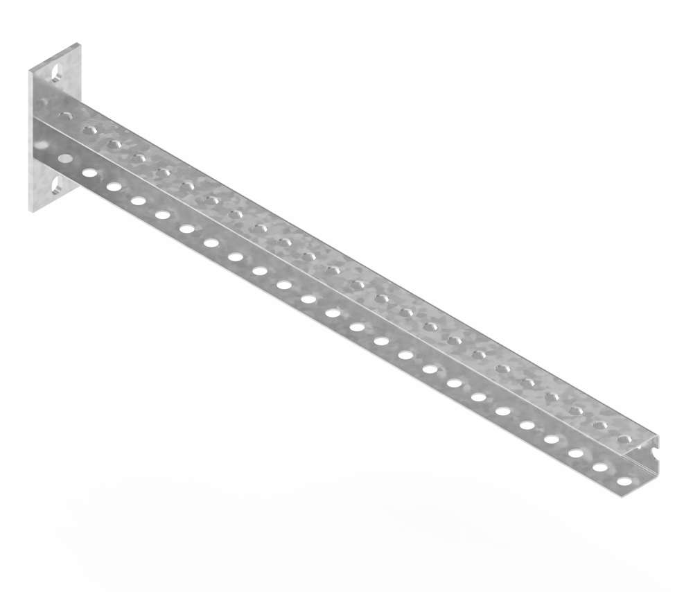 Консоль П-образная облегченная БКПО.40.40.600.1,5.1