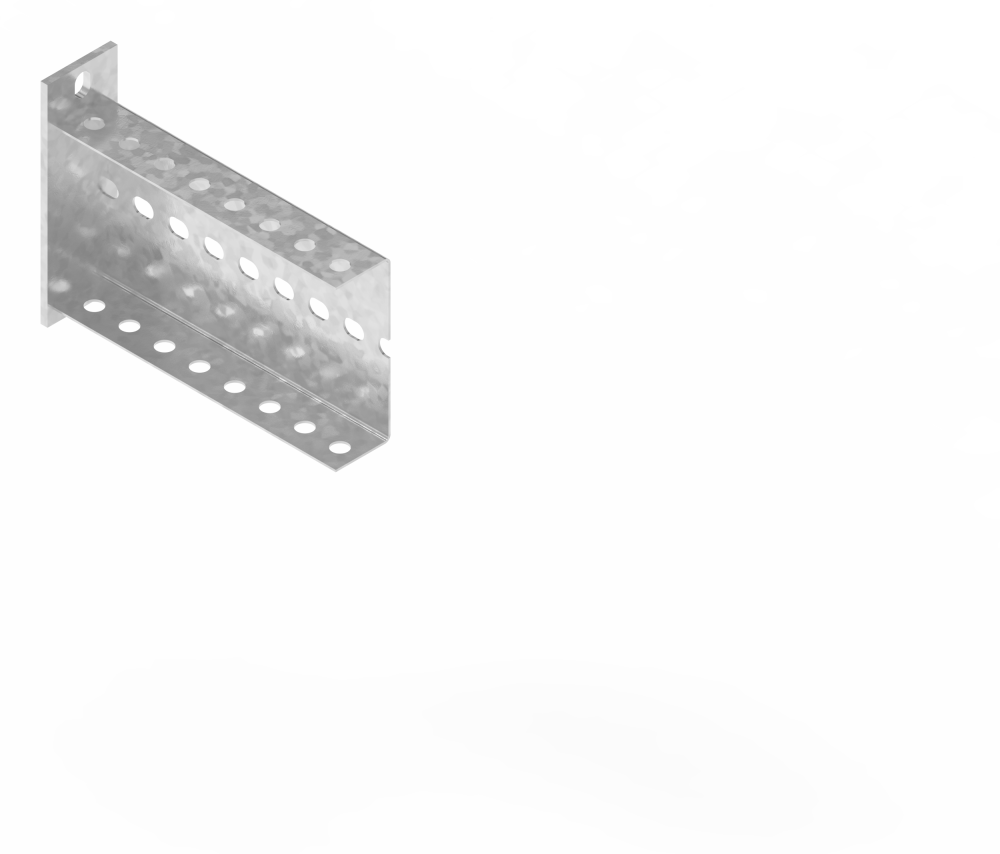 Консоль П-образная легкая БКПЛ.115.40.100.2.1