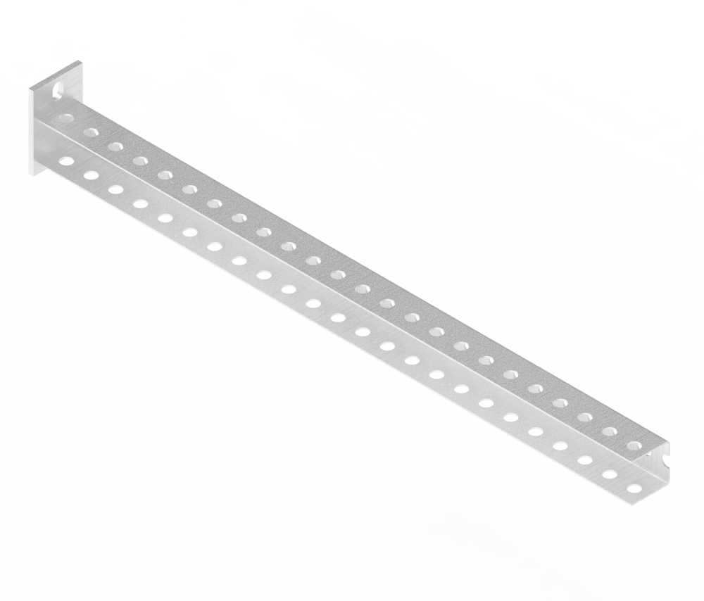 Консоль П-образная легкая БКПЛ.40.40.600.2.2