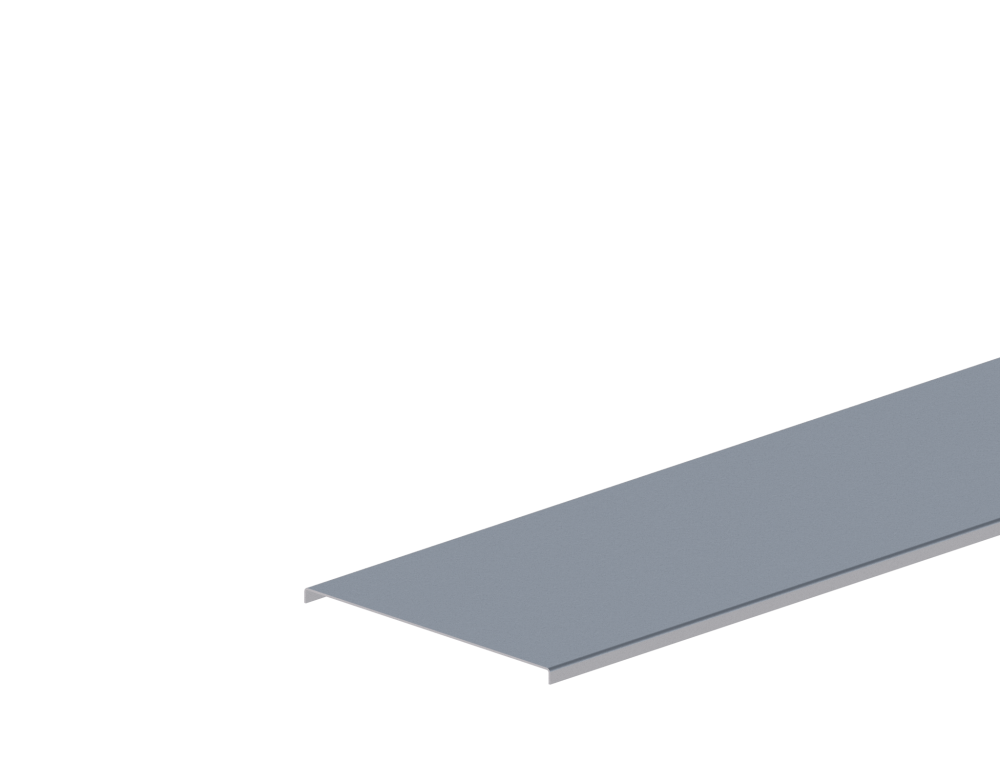 Крышка лотка монтажного прямого ЛК.200.15.3000.1,5.1