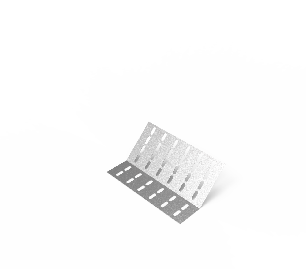 Дно кабельроста углового с R=100 мм 90 вверх РД190В.500.0.100.2.2