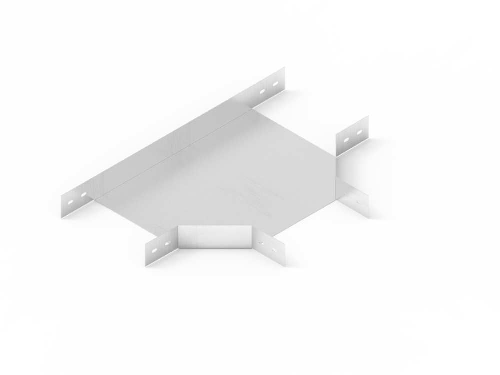Лоток тройниковый НЛ40-Т М1 AISI 304 (h=100мм, s=1,5мм)