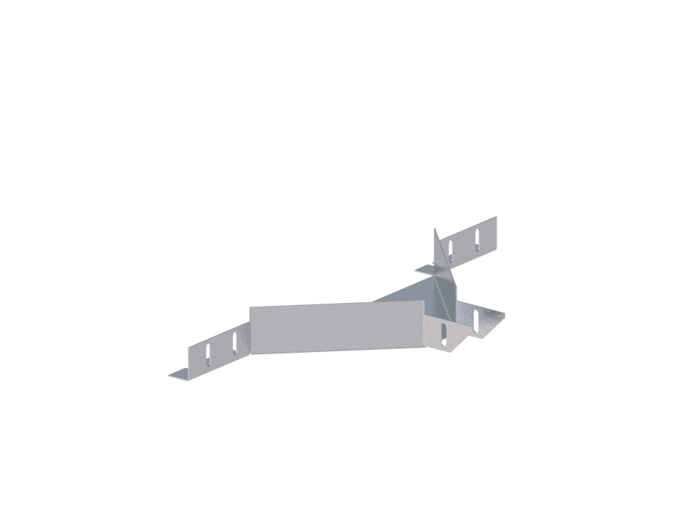 Лоток монтажный угловой ответвительный ЛУОГ.50.50.503.2.1