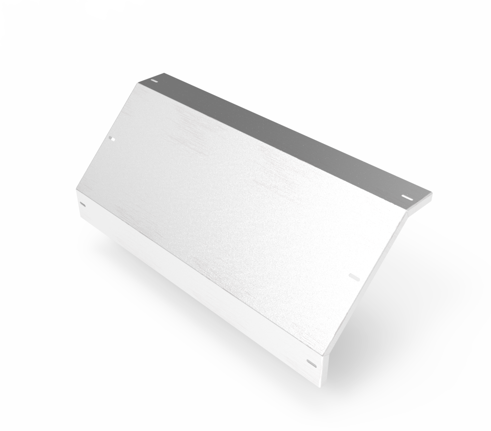 Крышка кабельроста углового с R=100 мм 90 вниз РК190Н.900.20.100.1,5.2