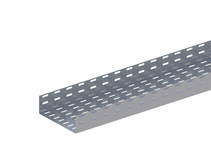Лоток прямой перфорированный ЛМс-П 200х50-1,2ц УТ1,5 (L=2000  мм)