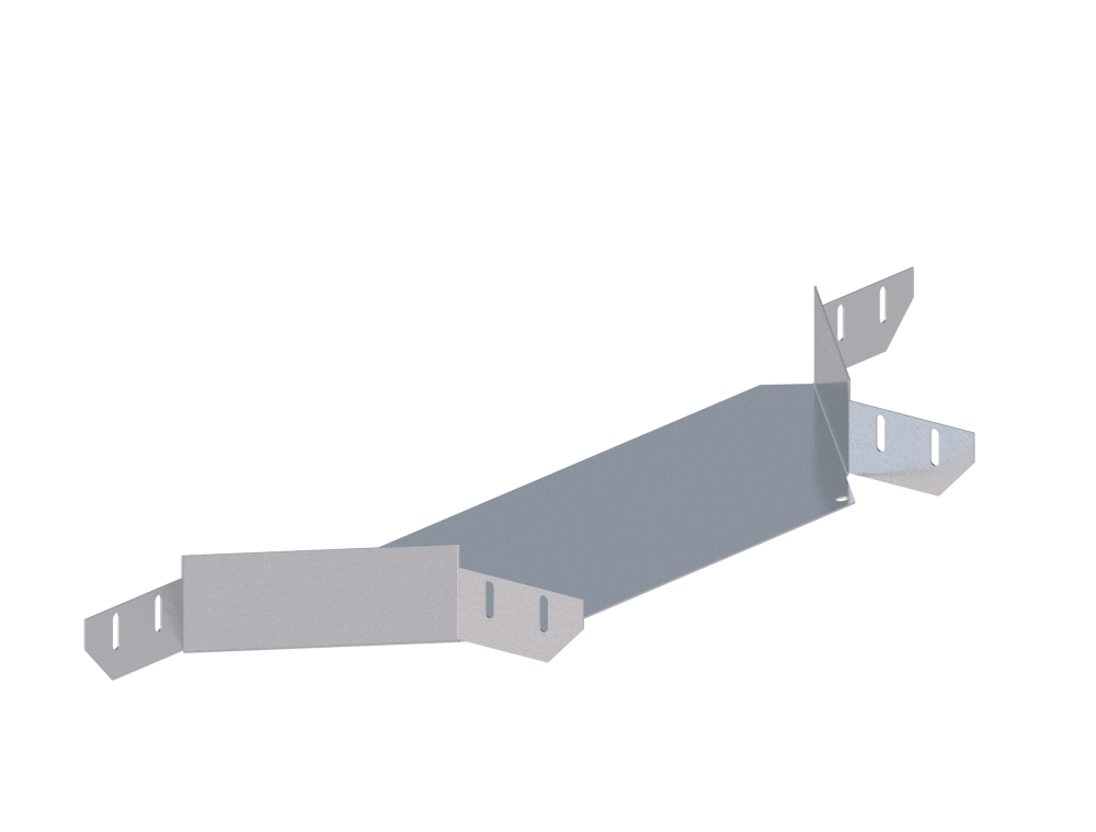Лоток монтажный угловой ответвительный ЛУОГ.500.150.953.2.1