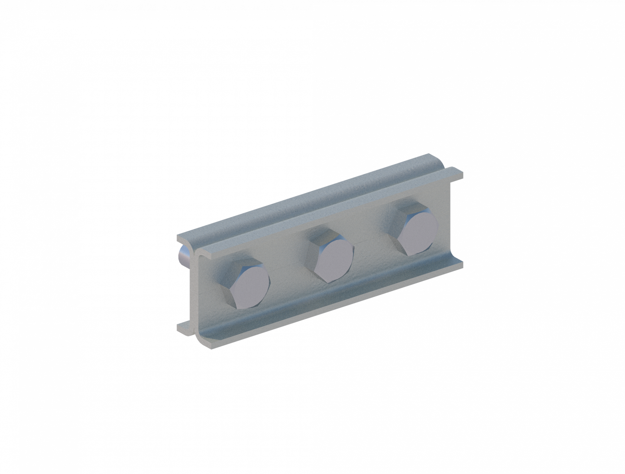 Зажим для короба 100x100 у3 окрашенный