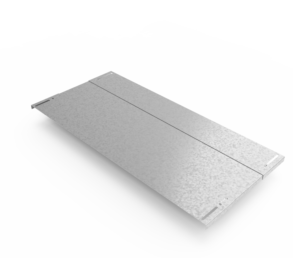 Крышка кабельроста углового с R=100 мм шарнирный  РК1Ш.1000.20.100.3.1