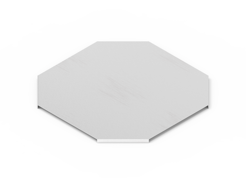 Крышка лотка крестообразного НЛК30-К У2 Полимерно-порошковая окраска (h=50мм, s=1,5мм)