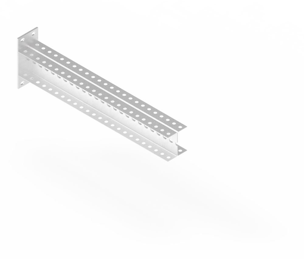 Консоль П-образная усиленная БКПУ.85.80.600.2.2