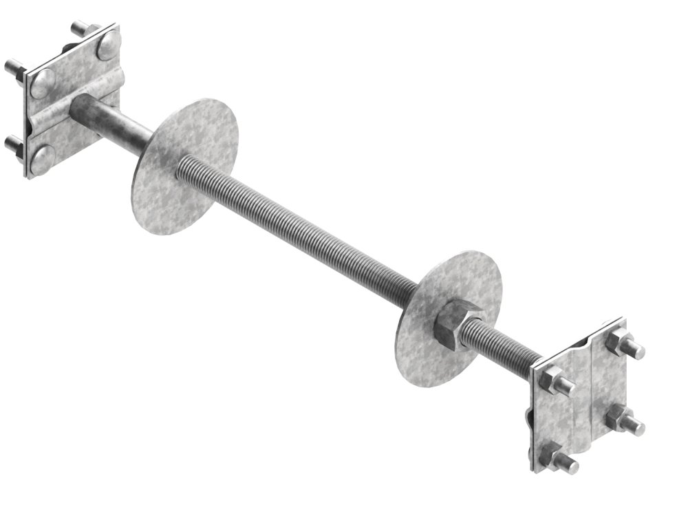 Компенсатор переходной через перекрытия  шириной  70 мм, высотой 70 мм, длиной 500 мм, толщиной 16 мм с гальванопокрытием ЗКП.70.70.500.16.5