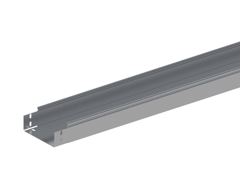 Лоток монтажный прямой неперфорированный ЛПНМ.150.100.3000.1,5.1