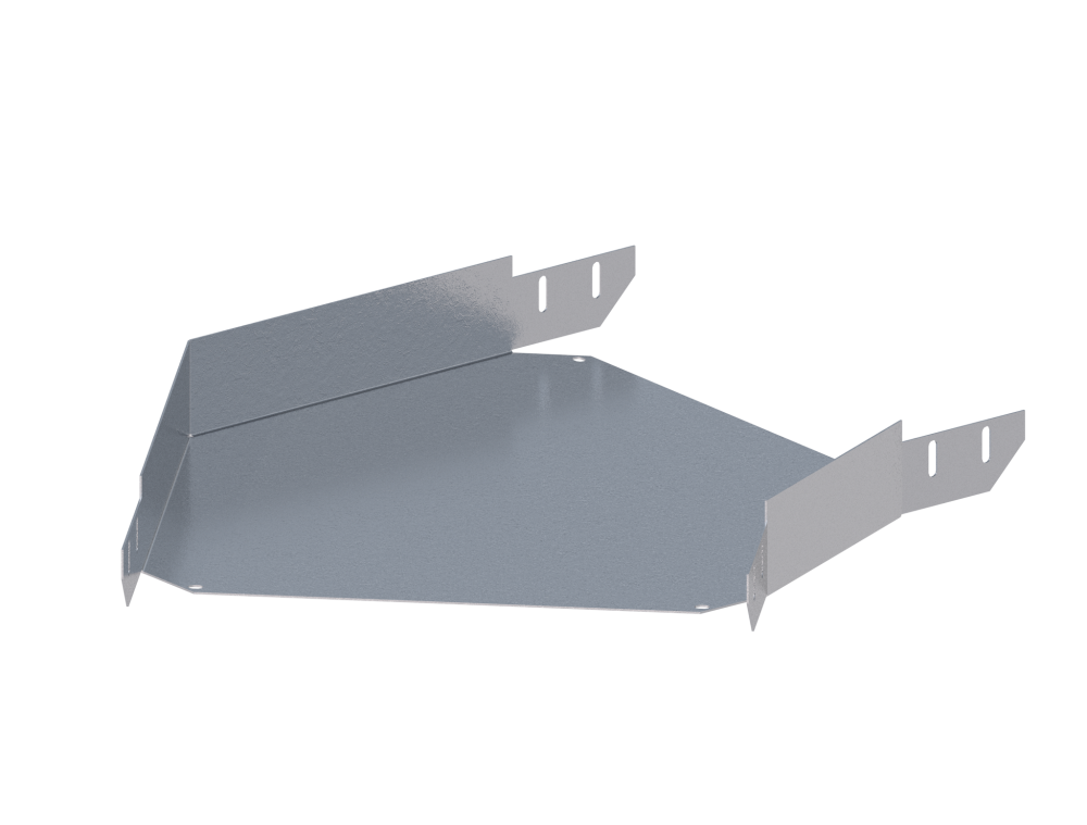 Лоток монтажный угловой 45 горизонтальный ЛУ45Г.500.150.690.1,5.1