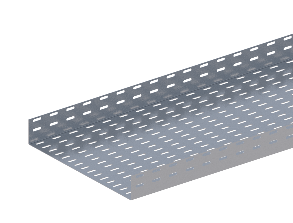 Лоток монтажный прямой перфорированный ЛПП.500.150.2000.2.1