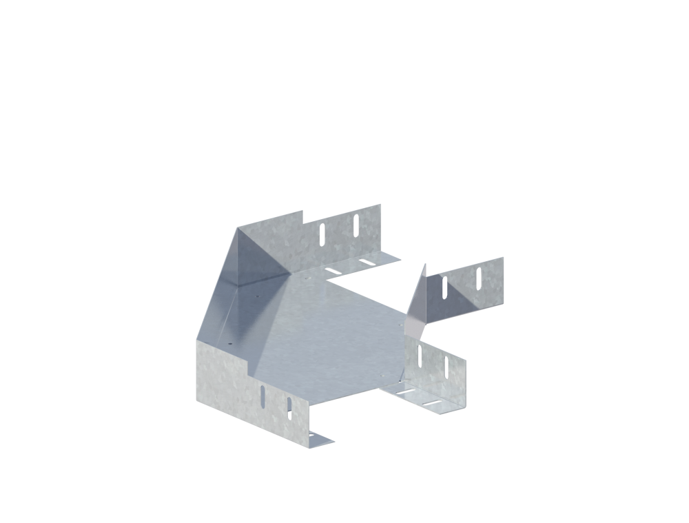 Лоток монтажный угловой 90 горизонтальный ЛУ90Г.200.200.428.1.4
