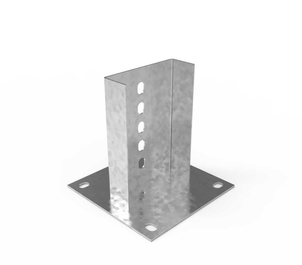 Опора П-образная одинарная БОП1.115.40.150.2,5.1