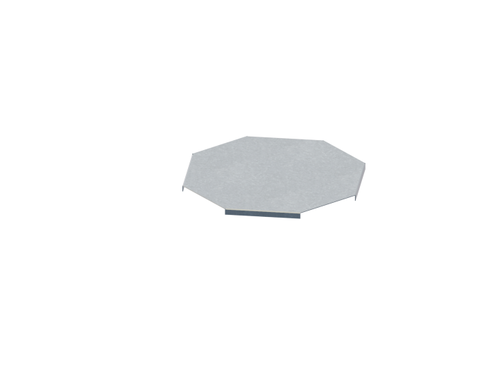 Крышка лотка монтажного углового крестообразного ЛРК.150.10.403.1.6