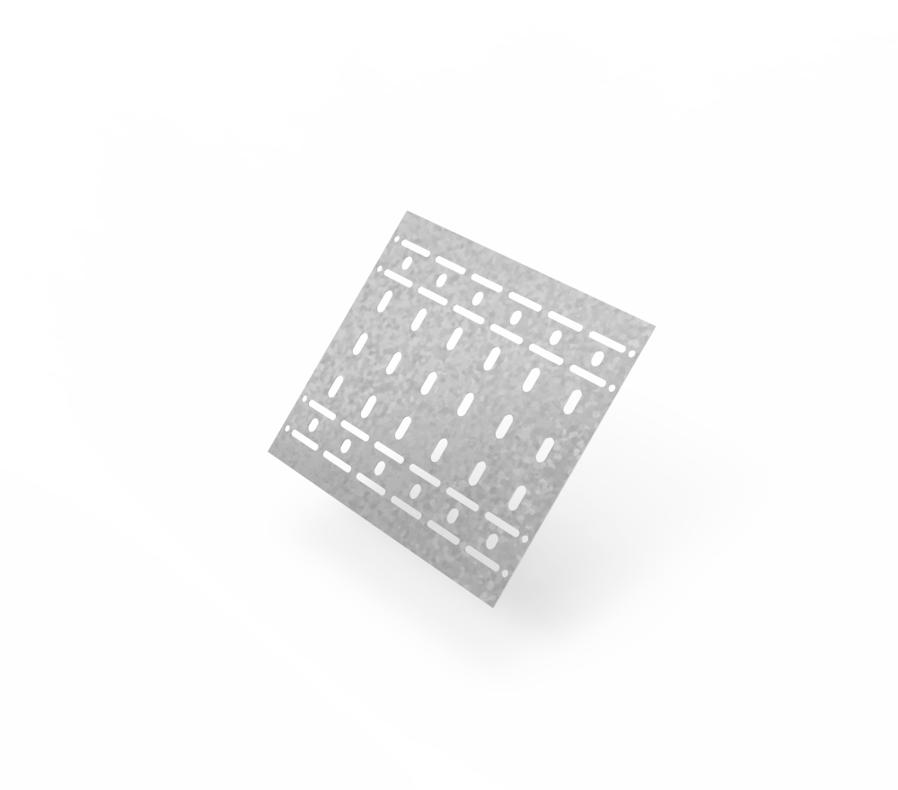 Дно кабельроста углового с R=100 мм 90 вниз РД190Н.400.0.100.2.1