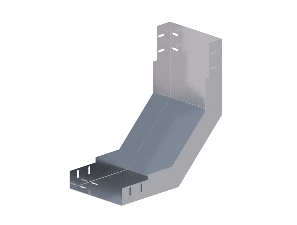 Лоток монтажный угловой 90 вверх ЛУ90В.200.100.426.2.1