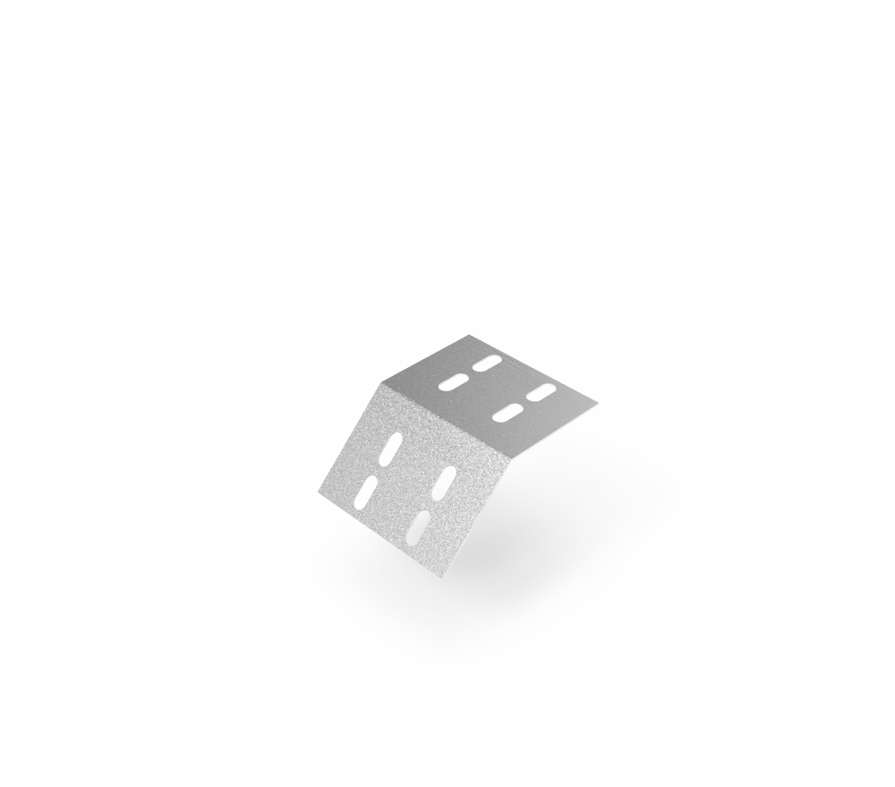 Дно кабельроста углового с R=100 мм 45 вниз РД145Н.300.0.100.1,5.2