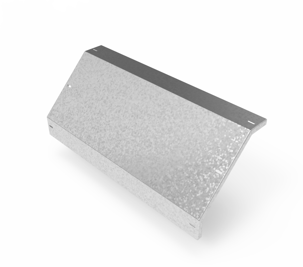 Крышка кабельроста углового с R=100 мм 90 вниз РК190Н.900.20.100.2,5.1