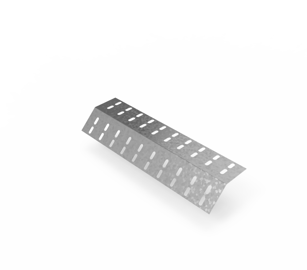 Дно кабельроста углового с R=100 мм 45 вниз РД145Н.600.0.100.3.1