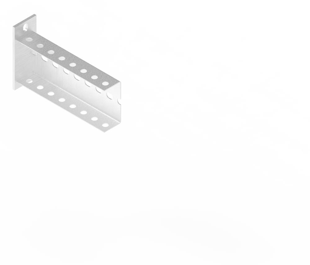 Консоль П-образная легкая БКПЛ.85.40.150.2.2