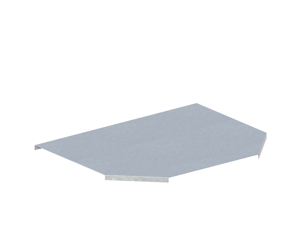 Крышка лотка монтажного углового тройникового горизонтального ЛРТГ.300.10.553.1.2