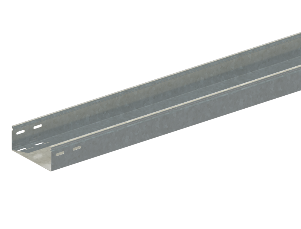 Лоток монтажный прямой неперфорированный замковый ЛПНЗ.150.65.3000.0,7.2