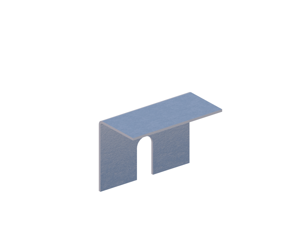 Скоба крышки НЛ-СКц УТ1,5 (h=50 мм, s=1,5 мм)