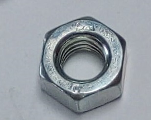 Гайка страт удлинённая М10х1,5х5-5 с цинковым покрытием