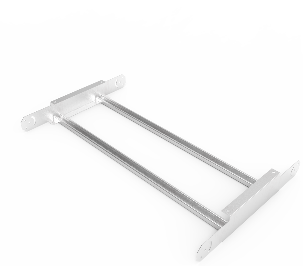 Кабельрост угловой  с R=100 мм шарнирный  РУ1Ш.1000.100.100.1,5.2