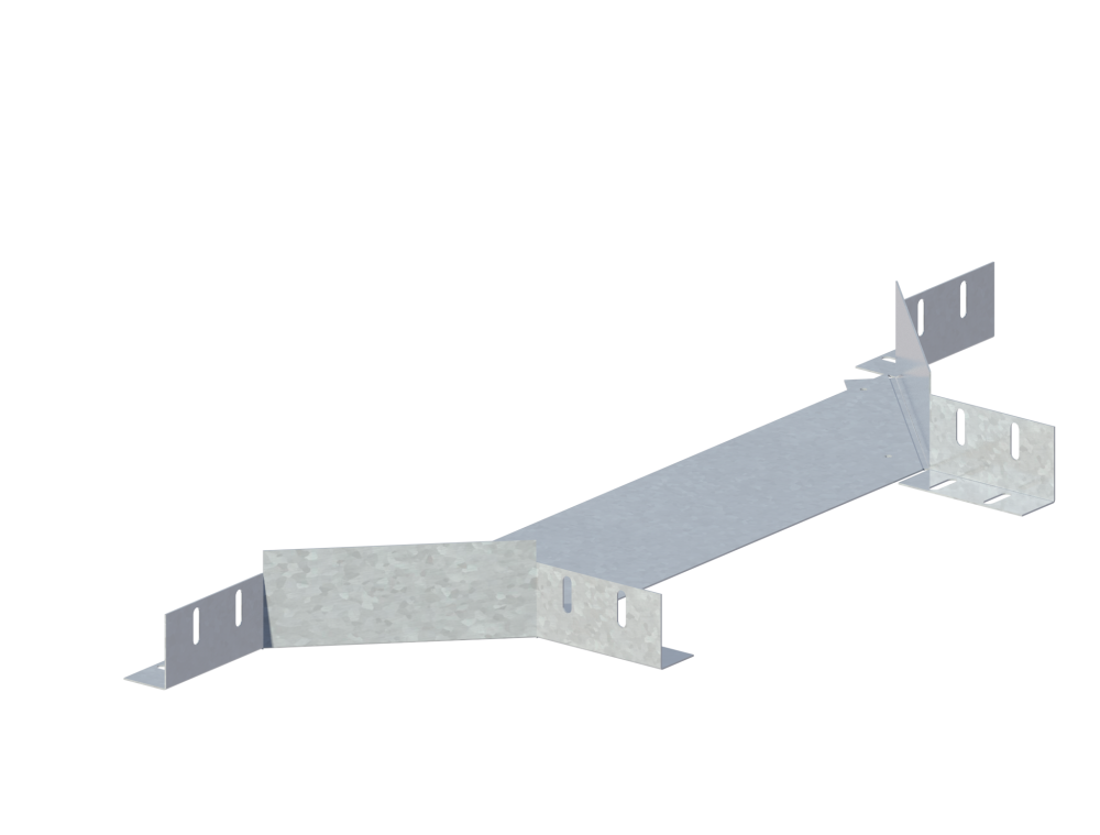 Лоток монтажный угловой ответвительный ЛУОГ.500.150.951.1.4