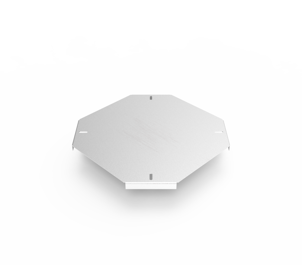 Крышка кабельроста углового с R=100 мм крестообразный горизонтальный РК1КГ.200.20.100.1,5.2